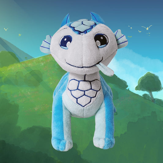 Dragonlings Blue Whelp Plushie